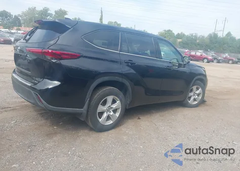 2022 Toyota Highlander Le из США, поврежденный, VIN 5TDBZRBH6NS584981